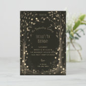 魔法の夕べ妖精の森の誕生日パーティー 招待状 (スタンド正面)