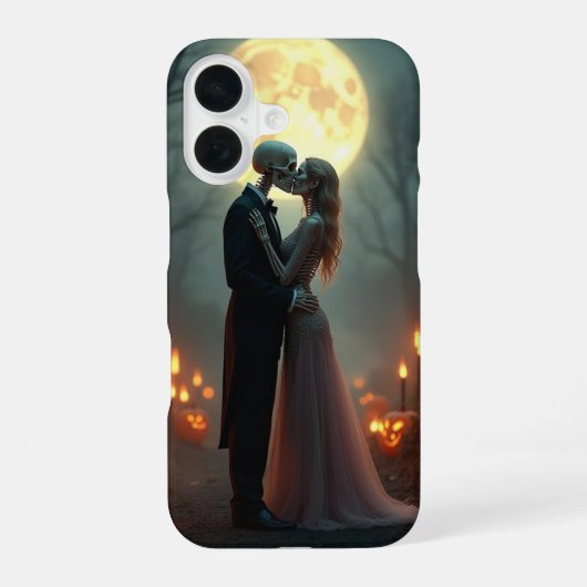 魔法の夕べ、ハロウィン、作者ナターシャ・アス iPhone 16ケース (裏面)