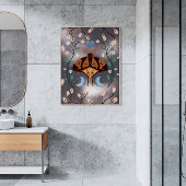 魔法の夜の蛾と月 ポスター