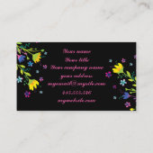 魔法の夜庭 名刺 (裏面)