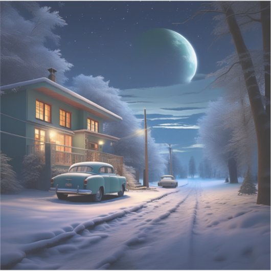 魔法の夜 シール (正面)