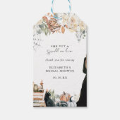 魔法の夜 | ハロウィン ブライダルシャワー ギフトタグ (正面)