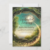魔法の夜、輝く招待状 招待状 (正面)