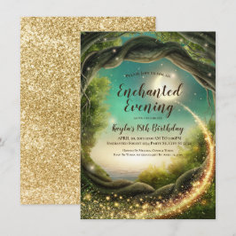 魔法の夜、輝く招待状 招待状