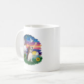 魔法の夜 – Beagle 2 コーヒーマグカップ (正面左)