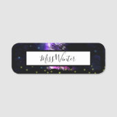 魔法の天の川の名前タグ 名札 (正面)