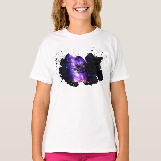 魔法の天の川の汗 Tシャツ (正面)