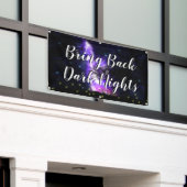 魔法の天の川バナー 横断幕 (ビルの外側)