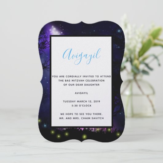 魔法の天の川招待状 招待状 (スタンド正面)