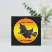 魔法の女が通り過ぎる ハロウィンパーティーの招待状 招待状 (スタンド正面)