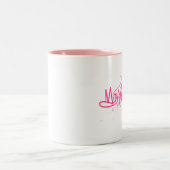 魔法の女の子のマグ ツートーンマグカップ (中央)