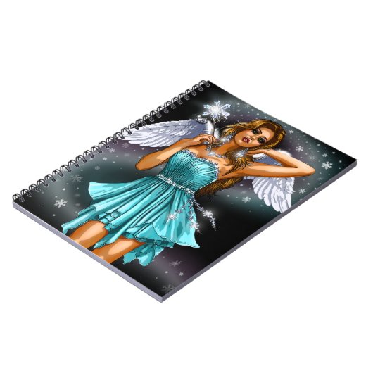 魔法の女性妖精 ノートブック (左側)