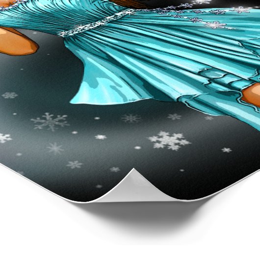 魔法の女性妖精 ポスター (角)