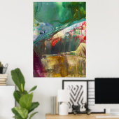 魔法の女性 ポスター (ホームオフィス)