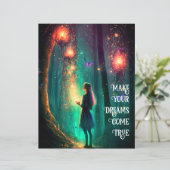 魔法の妖精に魅了された森のファンタジーピクシーの塵 (スタンド正面)