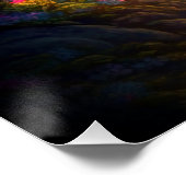 魔法の妖精に魅了された森のファンタジーピクシーの塵 ポスター (コーナー)