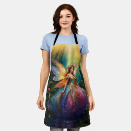 魔法の妖精に魅了された森 エプロン