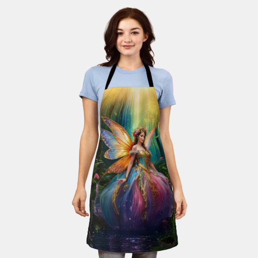 魔法の妖精に魅了された森 エプロン (着用した状態)