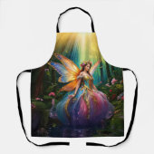 魔法の妖精に魅了された森 エプロン (正面)