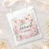 魔法の妖精のガーデンパーティーの好意バッグ フェイバーバッグ (クリップ留めされた状態)