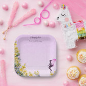 魔法の妖精のパーティー装飾 ペーパープレート (パーティー)