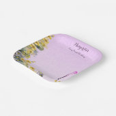 魔法の妖精のパーティー装飾 ペーパープレート (傾斜あり)