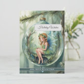 魔法の妖精のホリデーカード シーズンカード (スタンド正面)