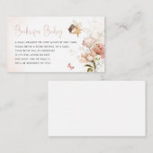 魔法の妖精の庭の本ベビーカード エンクロージャーカード (正面/裏面)