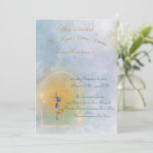 魔法の妖精の庭の誕生日の招待状の子供 招待状 (スタンド正面)