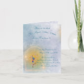 魔法の妖精の庭の誕生日の招待状の子供 招待状 (正面)