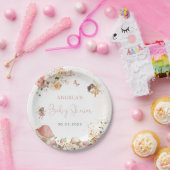 魔法の妖精の庭の赤ちゃんシャワー ペーパープレート (パーティー)