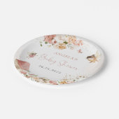 魔法の妖精の庭の赤ちゃんシャワー ペーパープレート (アングル)