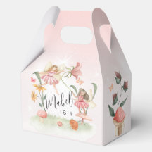 魔法の妖精の庭をテーマにしたパーティーボックス