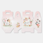 魔法の妖精の庭をテーマにしたパーティーボックス フェイバーボックス (見開き)