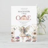 魔法の妖精の最初の誕生日 招待状 (スタンド正面)