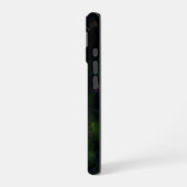 魔法の妖精の森の林 iPhone 16ケース (左側面)