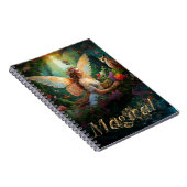 魔法の妖精の池魔法の装飾文字 ノートブック (右側)