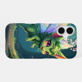 魔法の妖精の生き物 - 魔法の森のスプライト iPhone 16ケース (裏面横)