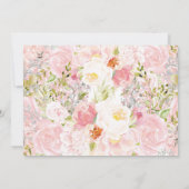 魔法の妖精の誕生日の招待状の写真 招待状 (裏面)