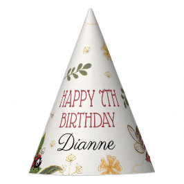 魔法の妖精の誕生日パーティーの帽子 パーティーハット