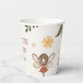 魔法の妖精の誕生日パーティー紙カップ 紙コップ (裏面)