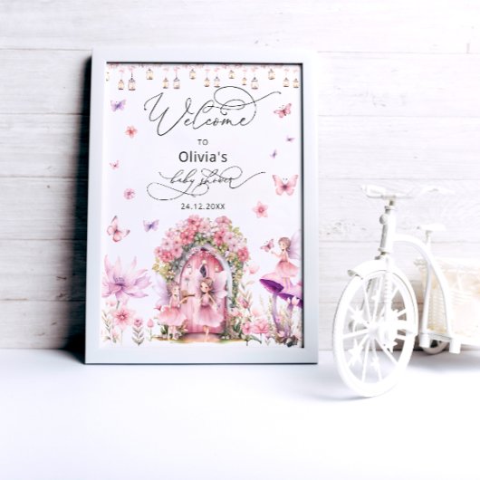 魔法の妖精の赤ちゃんシャワーへようこそ ポスター