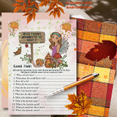 魔法の妖精の赤ちゃんシャワートリビアゲームハンド絵を描ー 招待状