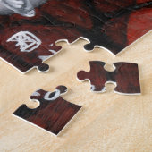 魔法の妖精の飲酒ワインファンタジー大パズル ジグソーパズル (側面)