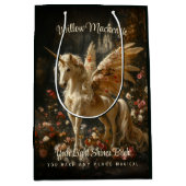 魔法の妖精の馬フローラ森ユニコーン ミディアムペーパーバッグ (正面)