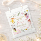 魔法の妖精の魅力庭園の誕生日パーティー フェイバーバッグ (クリップ留めされた状態)