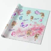 魔法の妖精の魔法の包装紙シート ラッピングペーパー (アンロールド)