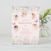 魔法の妖精の1歳誕生日パーティー、妖精の祭典 招待状 (スタンド正面)