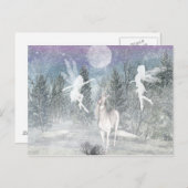 魔法の妖精はがき ポストカード (正面/裏面)