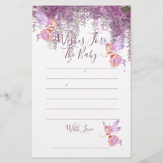 魔法の妖精は赤ちゃんのシャワーゲームを願う (正面)